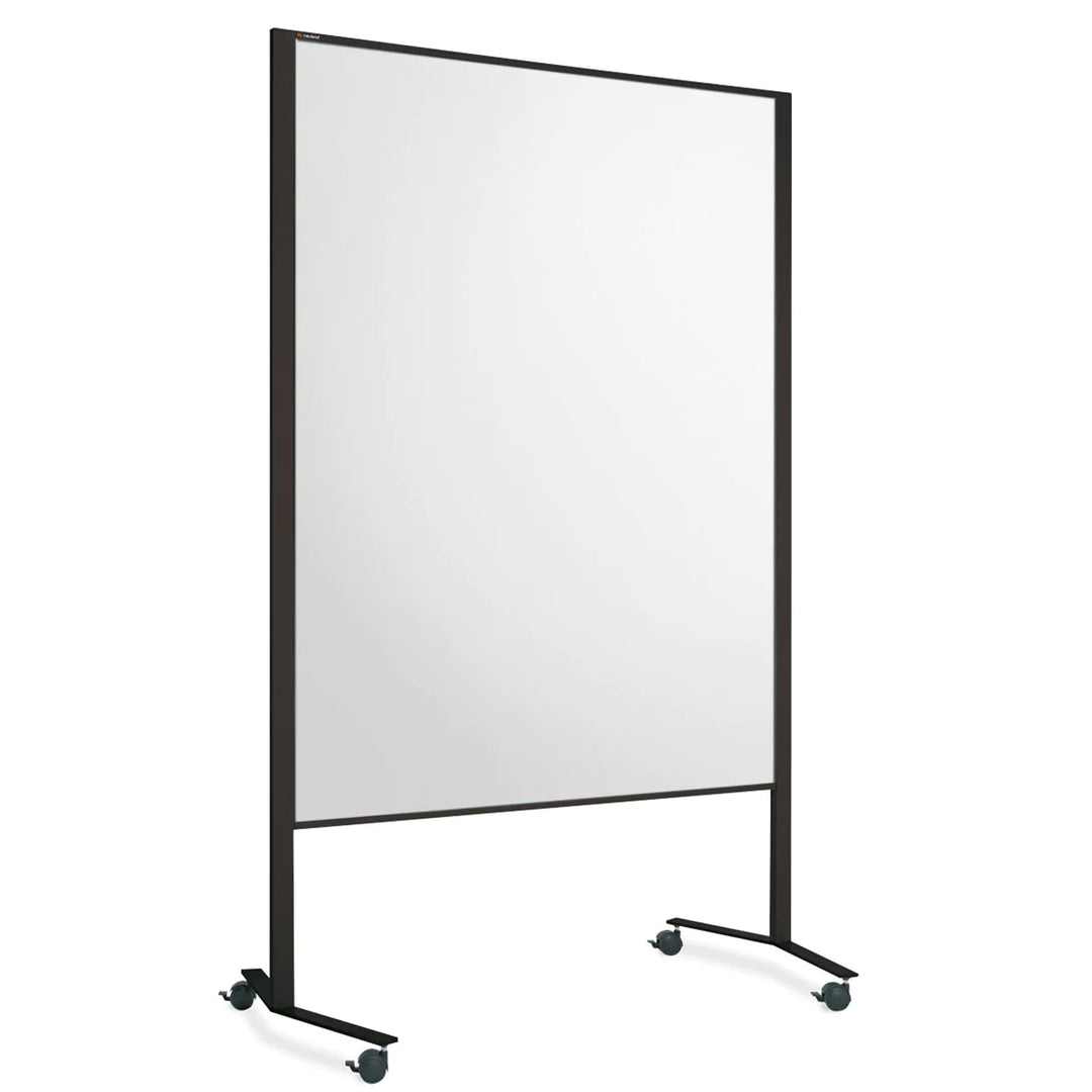 Neuland Whiteboard slide, freestanding whiteboard with castors to move around meeting and training rooms.  Sold in the UK by Inky Thinking Shop, official Neuland reseller.