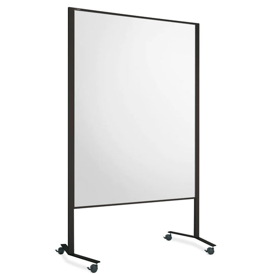 Neuland Whiteboard slide, freestanding whiteboard with castors to move around meeting and training rooms.  Sold in the UK by Inky Thinking Shop, official Neuland reseller.