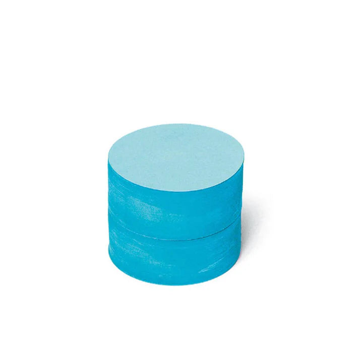 Neuland Pin-It Cards, Small circular, 500 sheets, single colours, blue. Sold in UK via official reseller, Inky Thinking