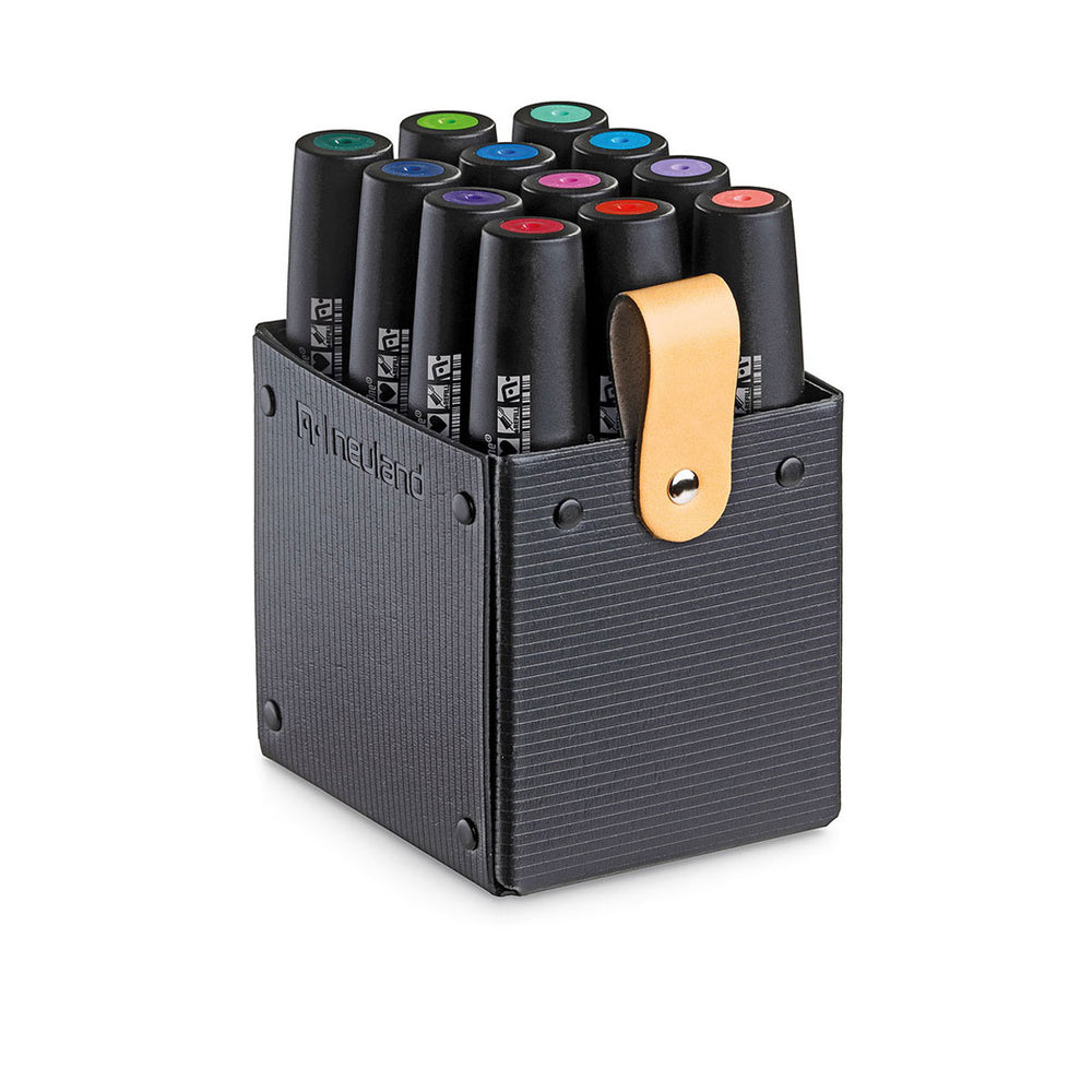 Product image of Novario® Marker Box for Neuland marker pens storage, sold in UK by Inky Thinking, UK reseller.