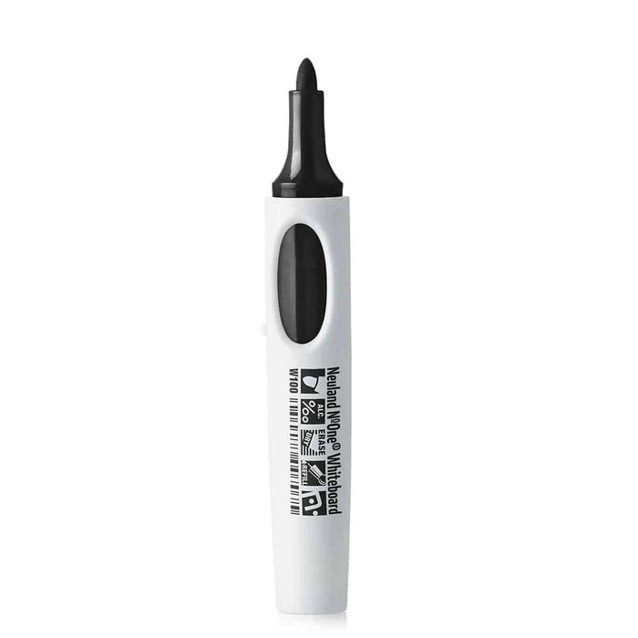 Neuland No.One® Whiteboard Round Nib, black, refillable ink. Sold in UK by official GB reseller Inky Thinking