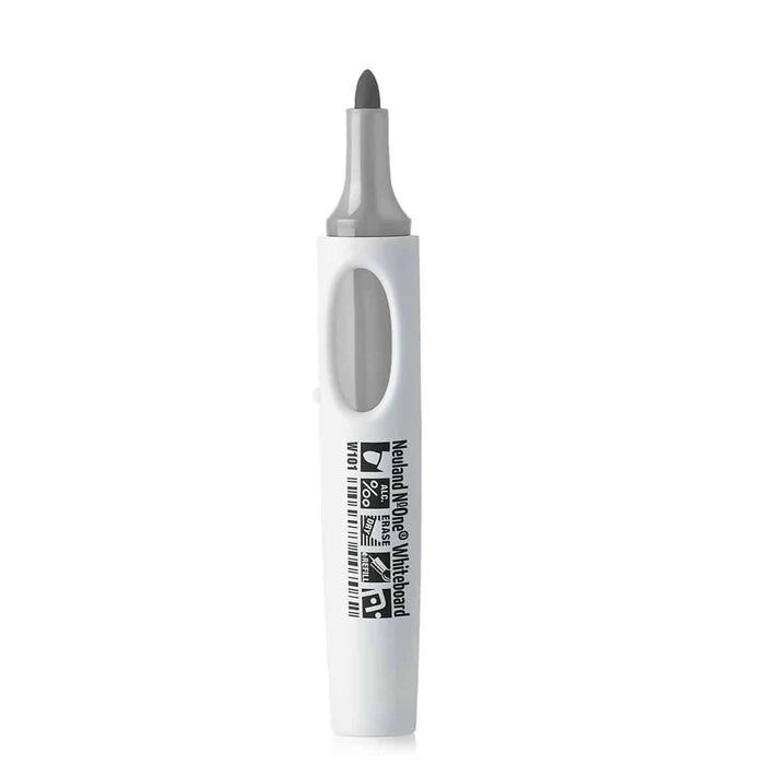Neuland No.One® Whiteboard Round Nib, grey, refillable ink. Sold in UK by official GB reseller Inky Thinking