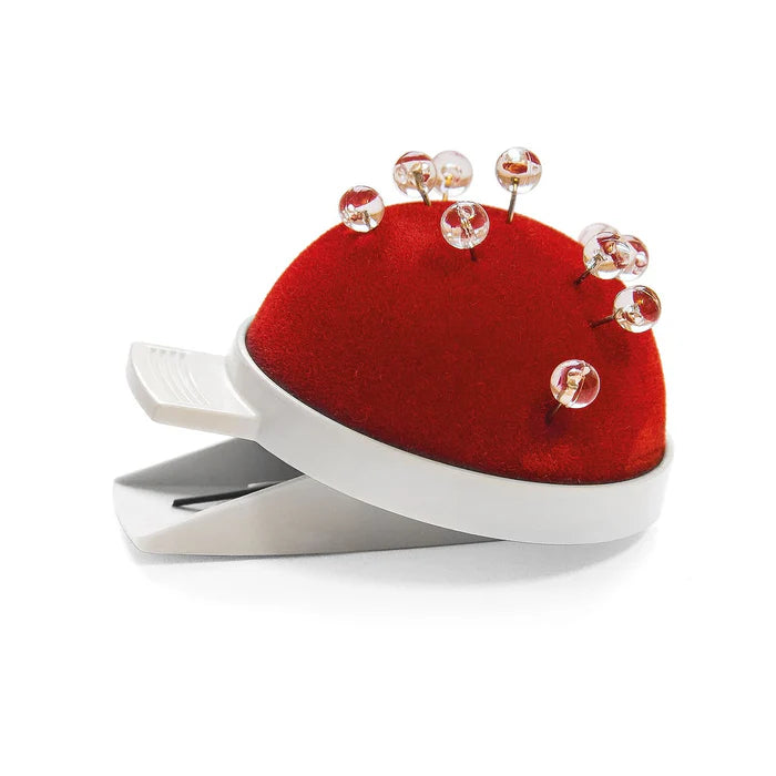 Neuland pinboard pin cushion, clip. Red. Sold in UK via Inky Thinking GB Shop. Official Reseller.