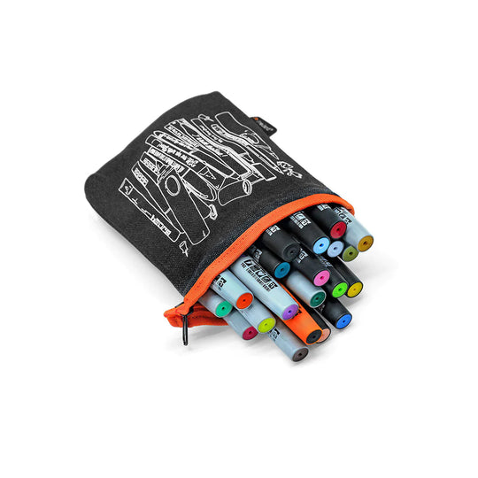 Neuland PocketOne marker pen case. Sold in UK by Inky Thinking Shop