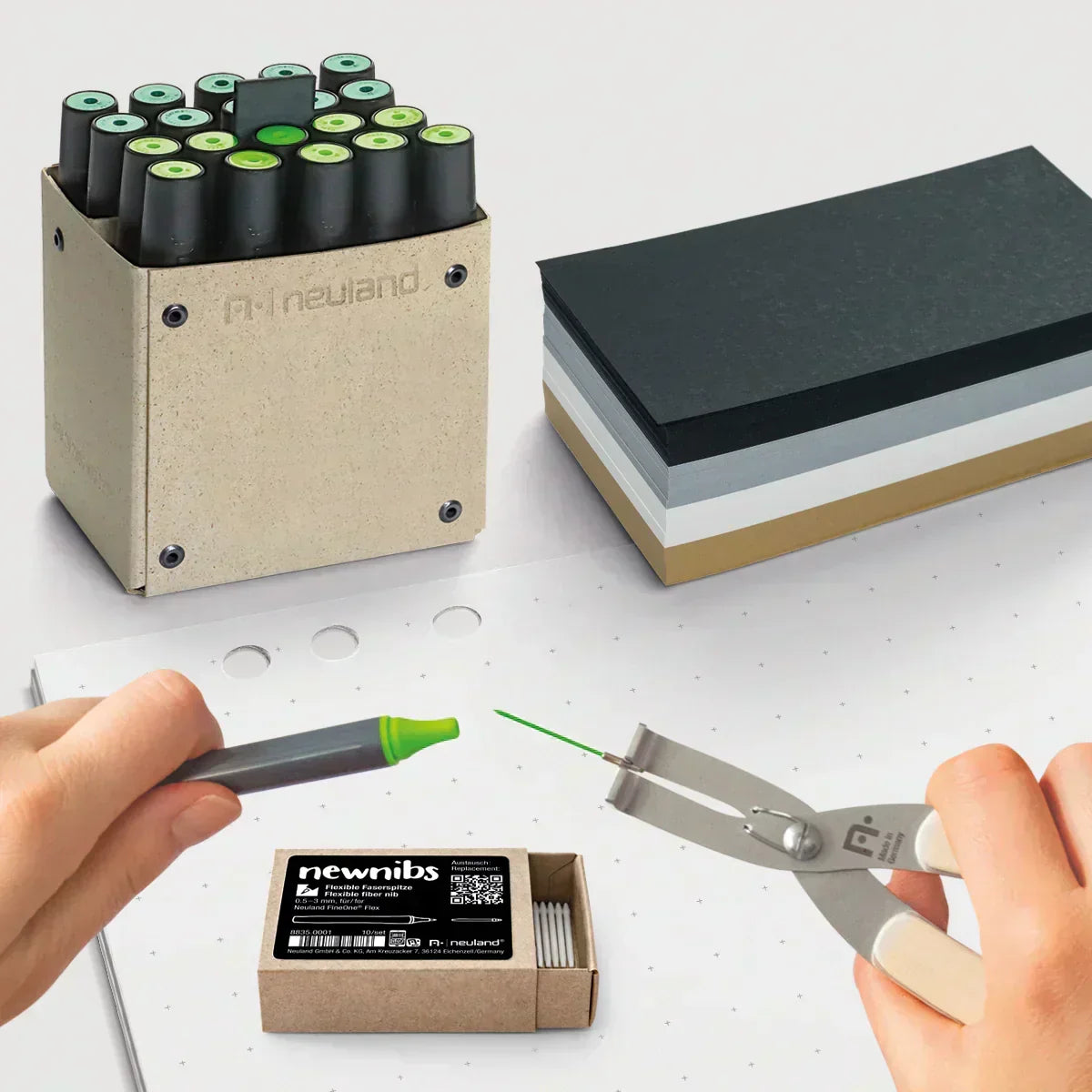 Step-by-step guide to replacing Neuland marker nibs