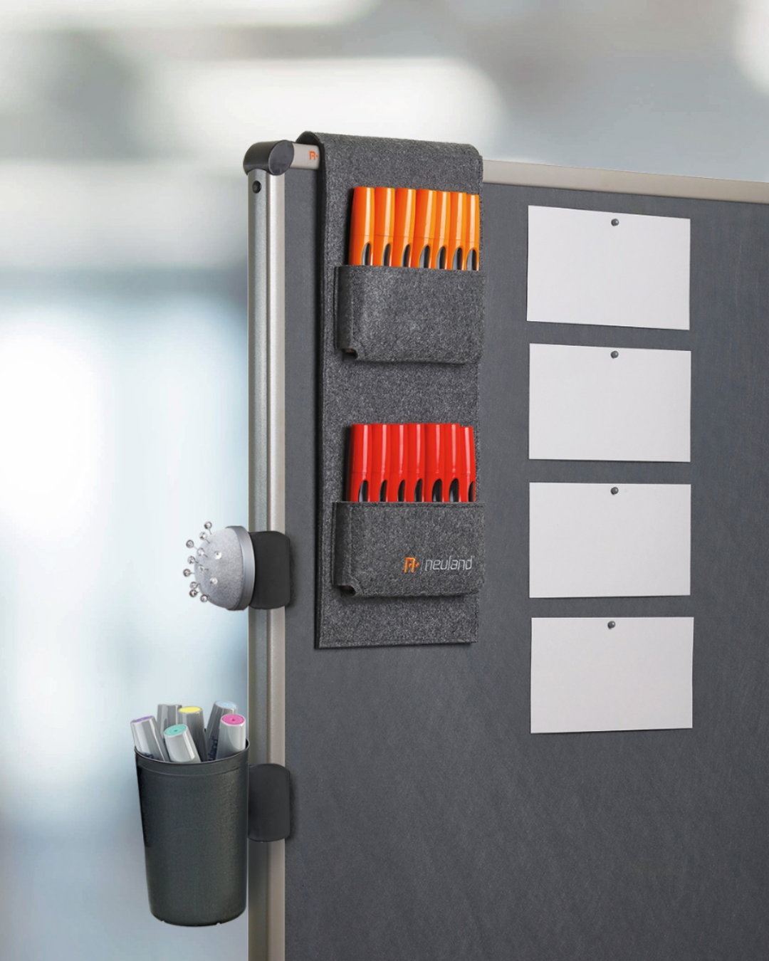 Neuland Pinboard, a board for visual meetings and training