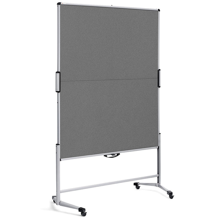 mobile pinboard. The castors can be locked into place to ensure stability during use and are quick to attach and remove.