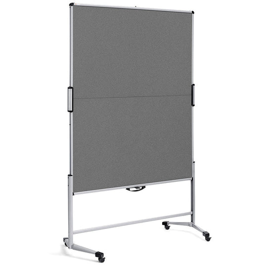 mobile pinboard. The castors can be locked into place to ensure stability during use and are quick to attach and remove.