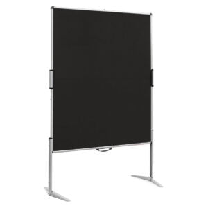 Photo of Neuland EuroPin MC Pinboard in black, sold in UK by Inky Thinking Shop.