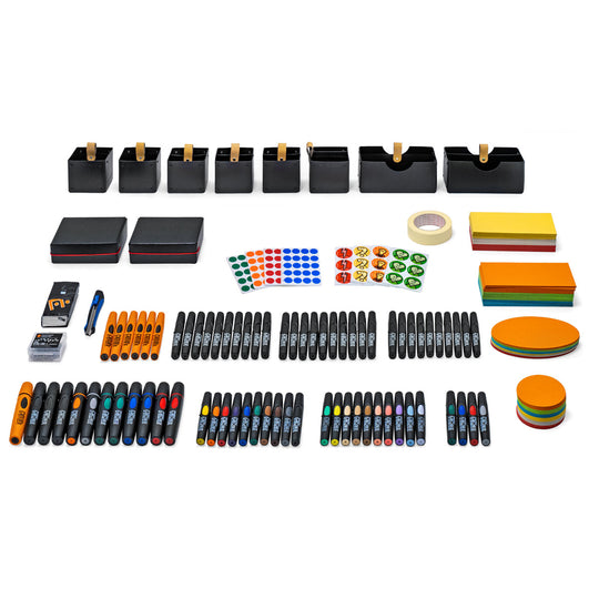 Product image of contents of Novario® WorkshopCase, Stick-It, sold in UK by Inky Thinking reseller. 