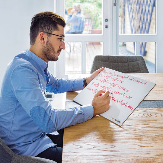 Small portable hand held whiteboard for small group training and facilitation. Neuland Wb Workboard. Sold in the UK by Inky Thinking Shop, official Neuland reseller.