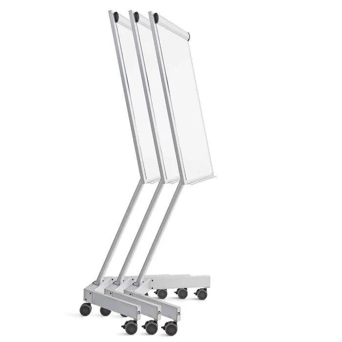 B-Vario® ERGO FlipChart by Neuland knows how to keep an audience engaged. It boasts a height-adjustable flipchart paper holder controlled by a single lever-activated handle to smoothly transition paper to any fixed position. Sold in UK by Inky Thinking Shop 