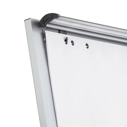 B-Vario® ERGO FlipChart by Neuland knows how to keep an audience engaged. It boasts a height-adjustable flipchart paper holder controlled by a single lever-activated handle to smoothly transition paper to any fixed position. Sold in UK by Inky Thinking Shop 