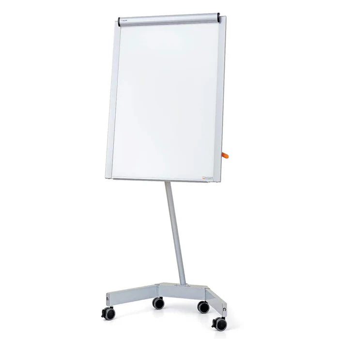 B-Vario® ERGO FlipChart by Neuland knows how to keep an audience engaged. It boasts a height-adjustable flipchart paper holder controlled by a single lever-activated handle to smoothly transition paper to any fixed position. Sold in UK by Inky Thinking Shop 