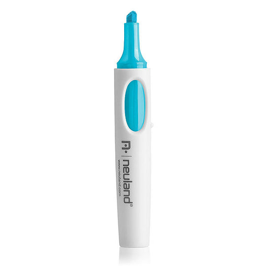 301 turquoise Neuland No.One wedge nib whiteboard marker pen. Sold in the UK by official reseller, Inky Thinking.