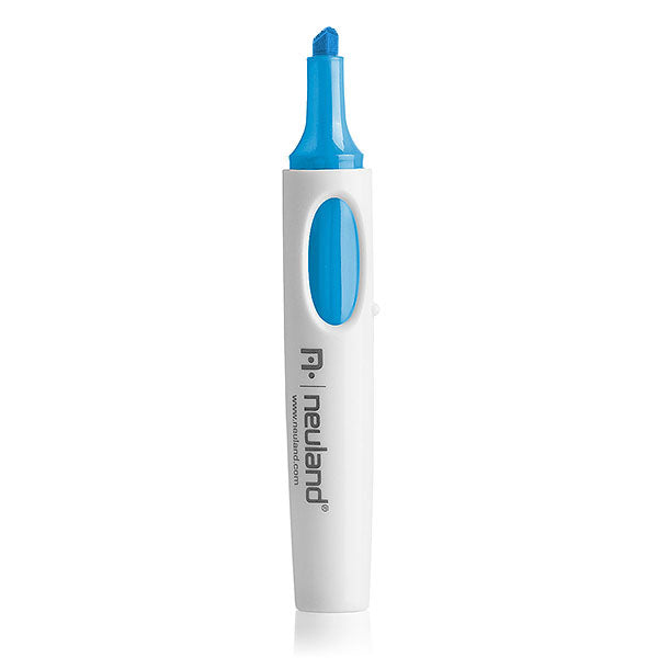 302 light blue Neuland No.One wedge nib whiteboard marker pen. Sold in the UK by official reseller, Inky Thinking.