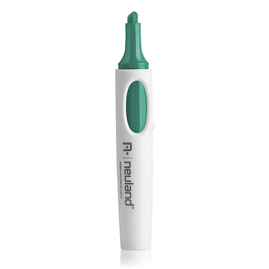 400 green Neuland No.One wedge nib whiteboard marker pen. Sold in the UK by official reseller, Inky Thinking.