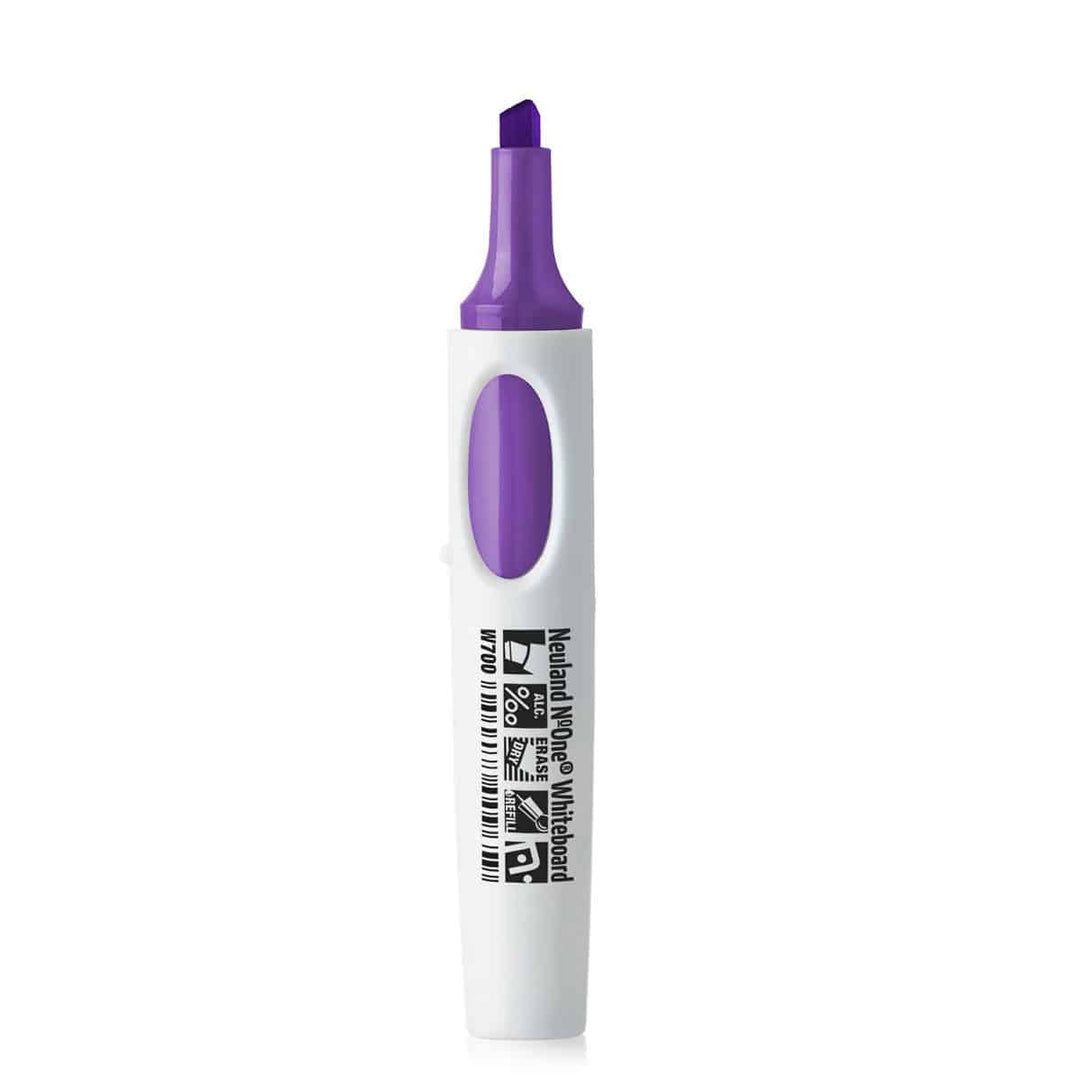 700 violet Neuland No.One wedge nib whiteboard marker pen, refillable. Sold in the UK by official reseller, Inky Thinking.