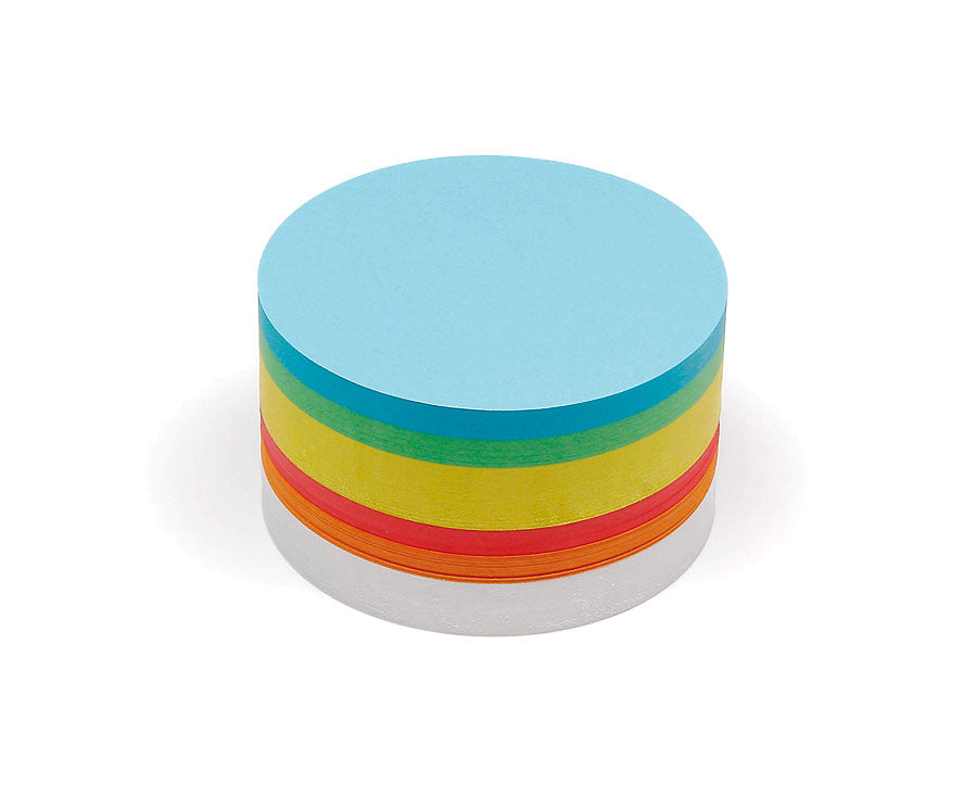 Pin-it cards, circular, assorted colours, for facilitation, sold by Inky Thinking UK, an official Neuland, Germany reseller