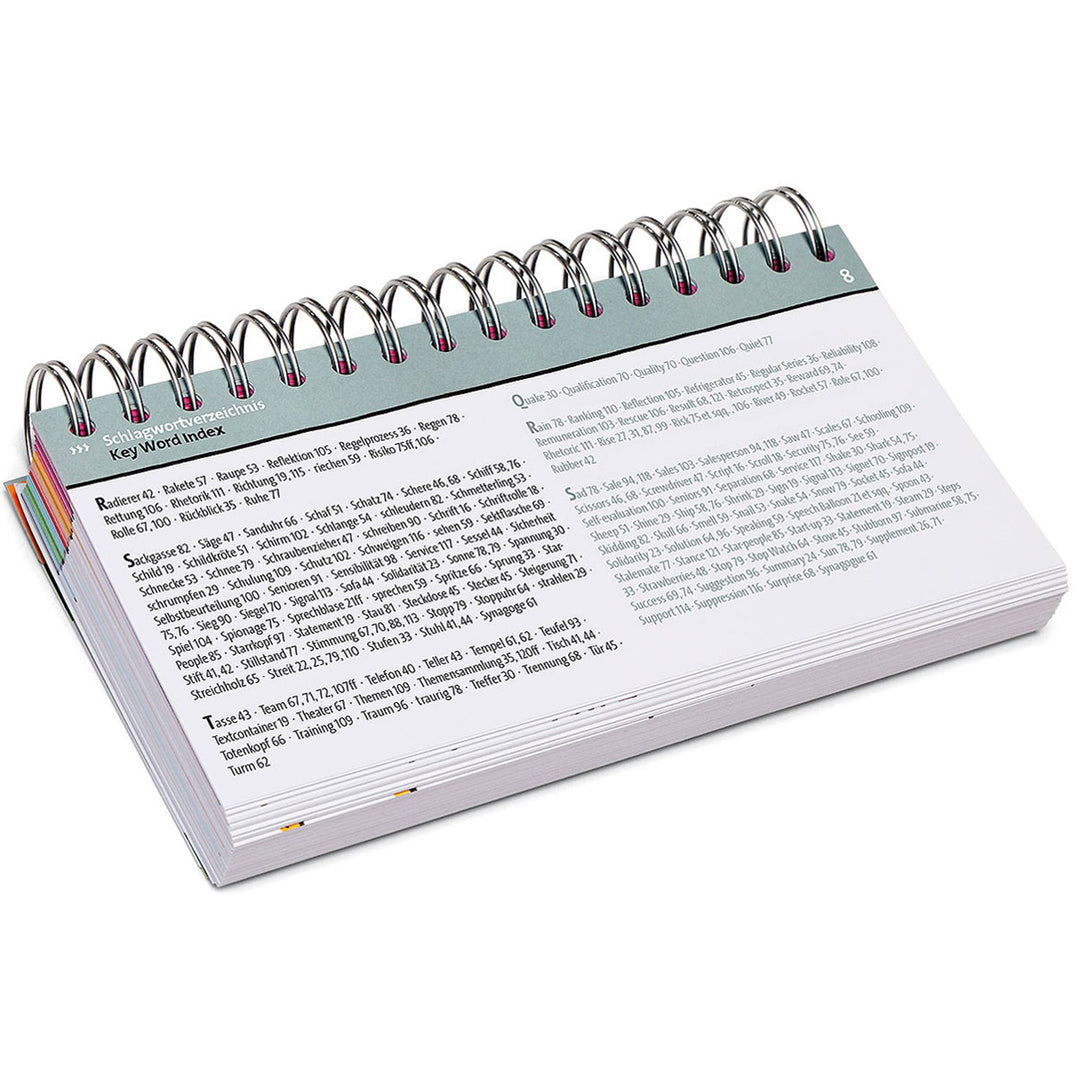 product image of bikablo® 1 Classic (spiral bound) - Visual Dictionary - work with the power of images in order to make abstract issues easier to understand and put the focus on decisive matters.