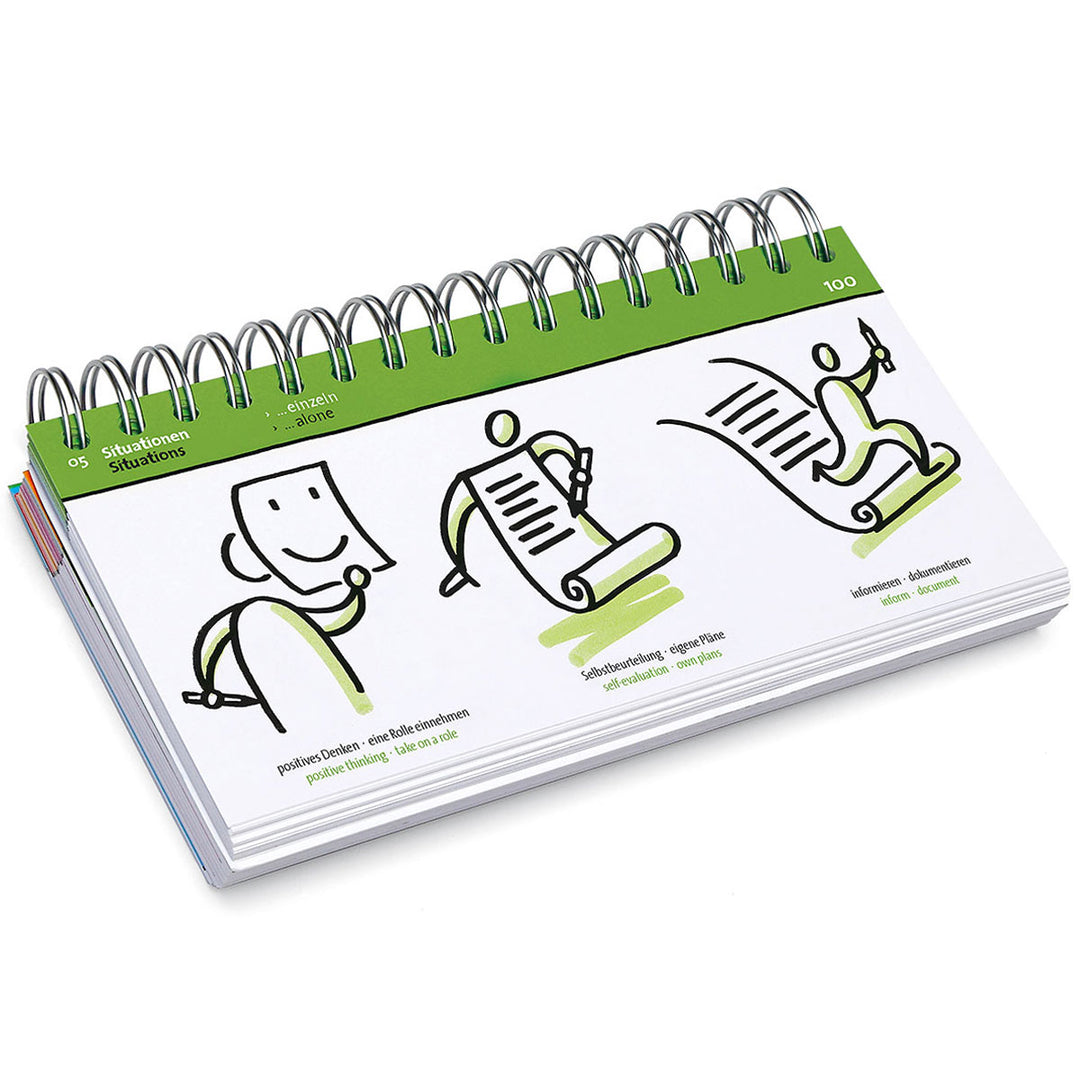 product image of bikablo® 1 Classic (spiral bound) - Visual Dictionary - work with the power of images in order to make abstract issues easier to understand and put the focus on decisive matters.