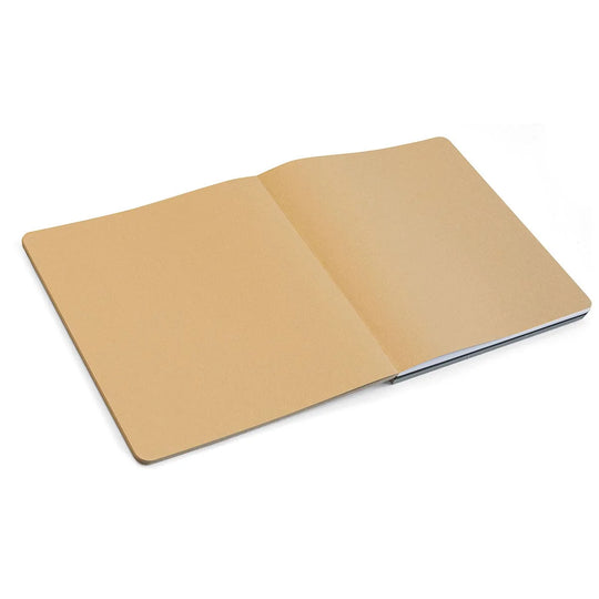 4-2-sketch pad is a square, thread-stitched sketchbook with four different paper colours.  The special sketchbook with an embossed, grey cardboard cover, thread-stitching and 96 sheets of drawing paper in four different colours is ideal for collecting ideas and drafts and visual sketchnoting. 