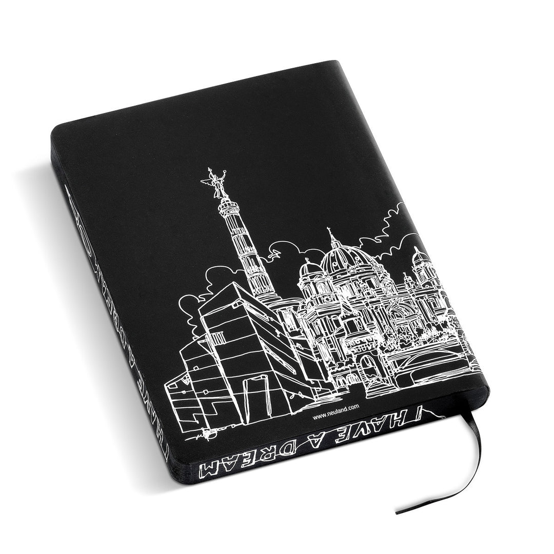 Neuland Bulletproof notebook, black.  Sold in UK by Inky Thinking, official Neuland reseller.