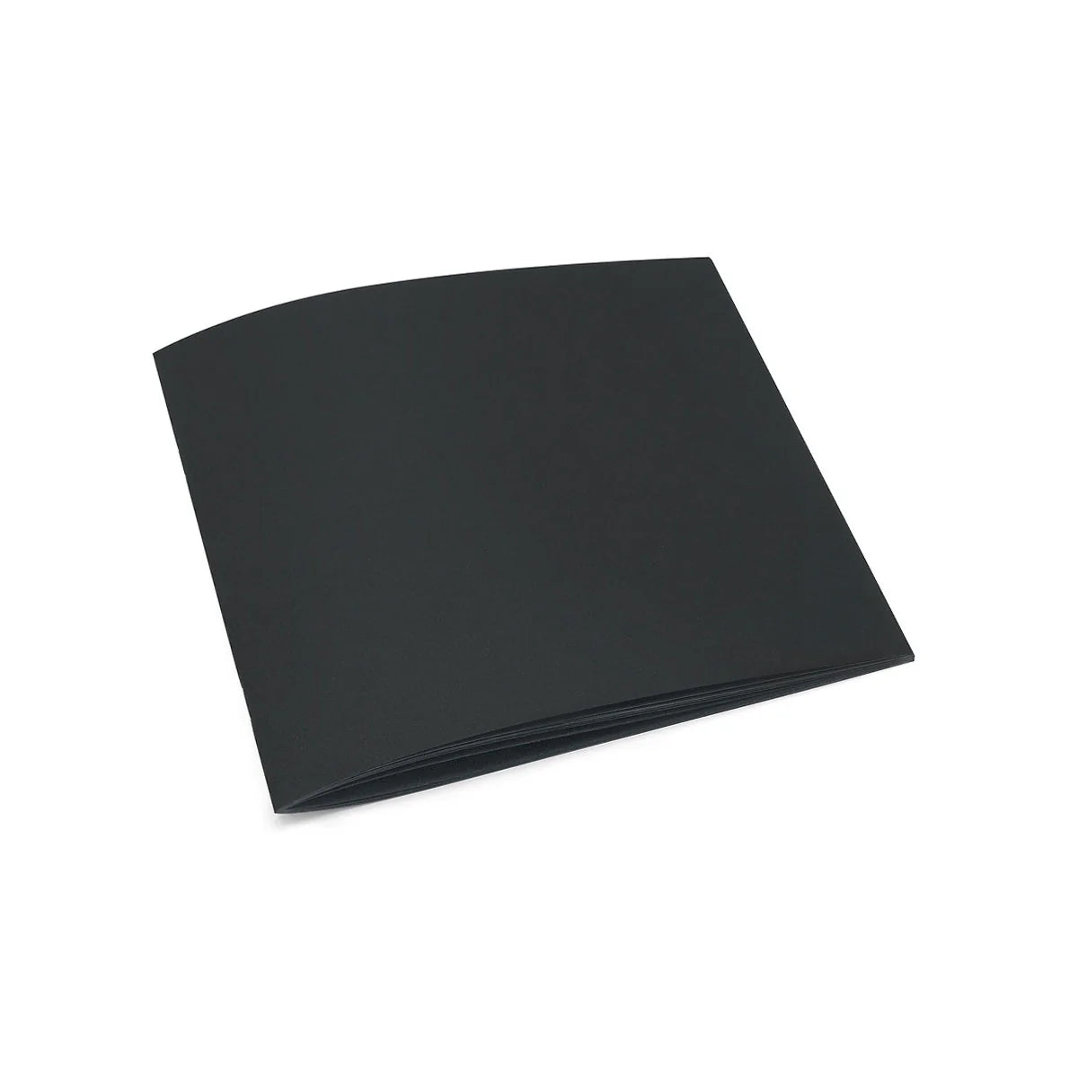 BlackSpace, Sketchbooklet, 21x20cm is a custom designable Sketchbooklet made of black FSC paper with a neutral black cardboard cover. Sold by Neuland UK reseller Inky Thinking Shop