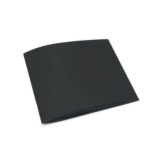 BlackSpace, Sketchbooklet, 21x20cm is a custom designable Sketchbooklet made of black FSC paper with a neutral black cardboard cover. Sold by Neuland UK reseller Inky Thinking Shop