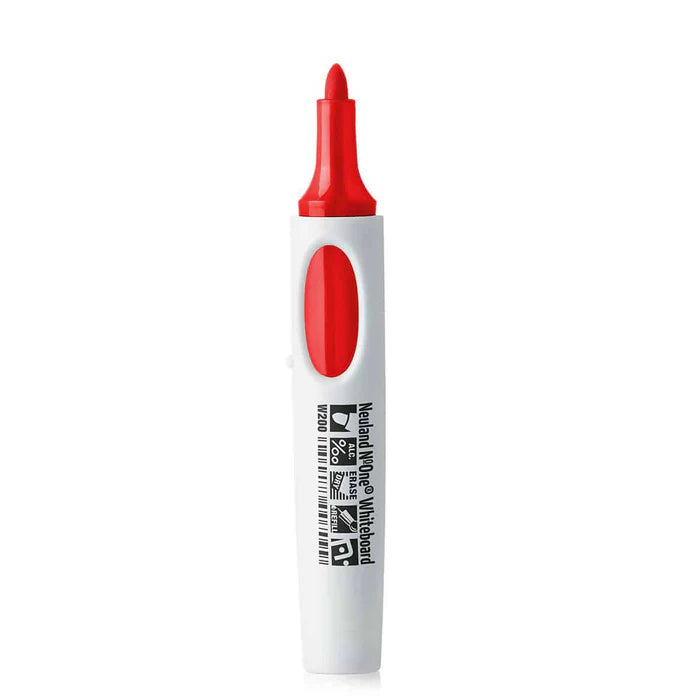 Neuland No.One® Whiteboard Round Nib, red, refillable ink. Sold in UK by official GB reseller Inky Thinking 