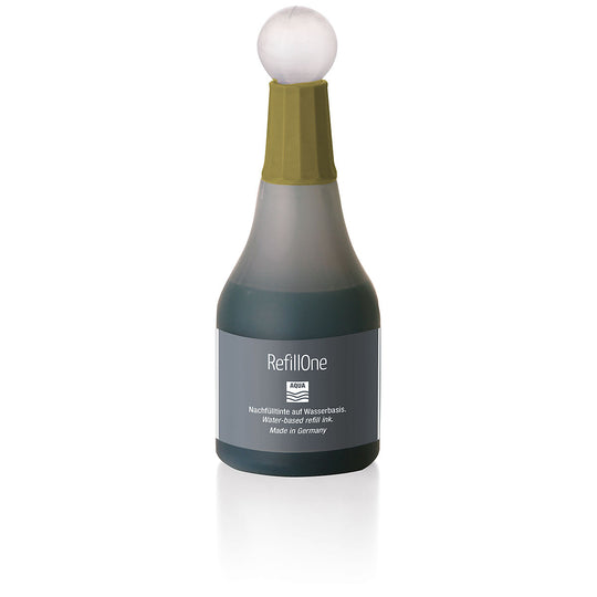 803 greenish brown Neuland RefillOne ink,  ink refill bottle for refillable Neuland marker pens. Sold in the UK by official reseller, Inky Thinking.