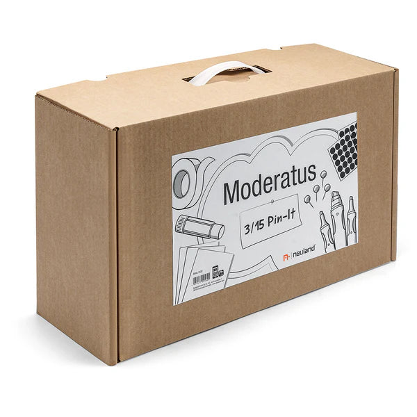 Neuland Moderatus® 3/15, Pin-It contains all the essential core workshop materials you need for up to 15 participants in a 3-day training session all conveniently organised and put together for you! Sold in UK via Inky Thinking online shop