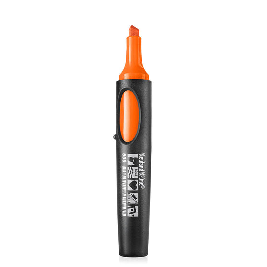 Neuland No.One Wedge nib marker, 600, orange with refillable ink. Sold in UK via official Neuland GB reseller Inky Thinking Shop.