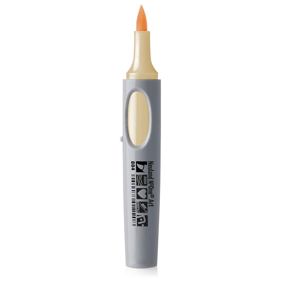 804 sand Neuland No.One art brush nib marker pen, refillable. Sold in the UK by official reseller, Inky Thinking.