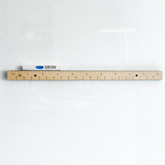 Neuland magnetic plywood ruler for whiteboard . Sold in UK via Inky Thinking GB Shop. Official Reseller. 
