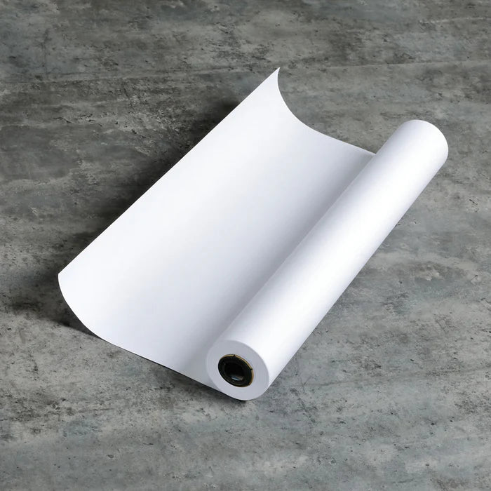 Neuland Paper Roll, 50cm, White, 25 metres. Sold by Inky Shop UK