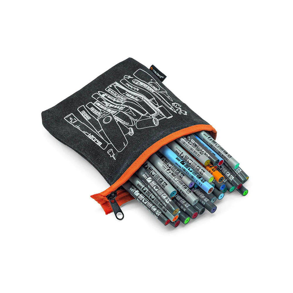 Neuland PocketOne marker pen case. Sold in UK by Inky Thinking Shop