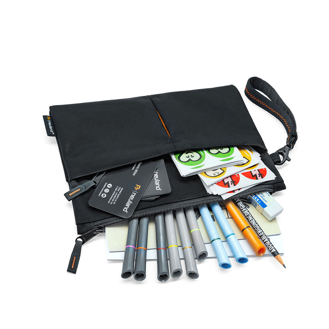 Smart looking zipped pen case for Neuland Markers, sold by Inky Thinking UK Shop