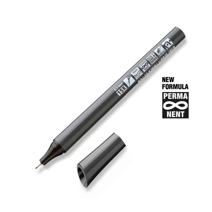 Neuland FineOne® Sketch, Smear-Resistant, 0.1mm, 0.3mm, 0.5mm, 0.7mm, Black