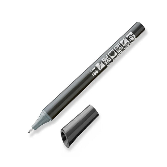 Neuland FineOne 0.5mm Sketch Pen, Grey, sold by Inky Thinking UK Shop