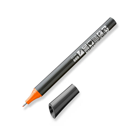 Neuland FineOne 0.5mm Sketch Pen, Orange, sold by Inky Thinking UK Shop