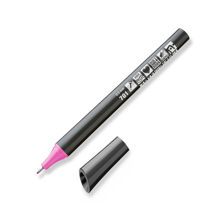 Neuland FineOne 0.5mm Sketch Pen, Pink, sold by Inky Thinking UK Shop