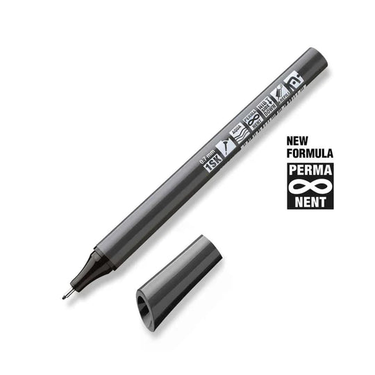 Neuland FineOne® Sketch, Smear-Resistant, 0.1mm, 0.3mm, 0.5mm, 0.7mm, Black