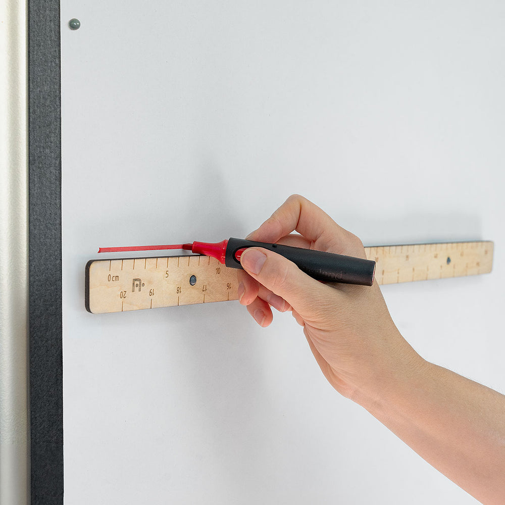 Neuland pinnable plywood ruler, sold in UK via Inky Thinking GB Shop