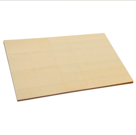 Correction Stickers, brown, for using on brown Neuland paper to cover up mistakes