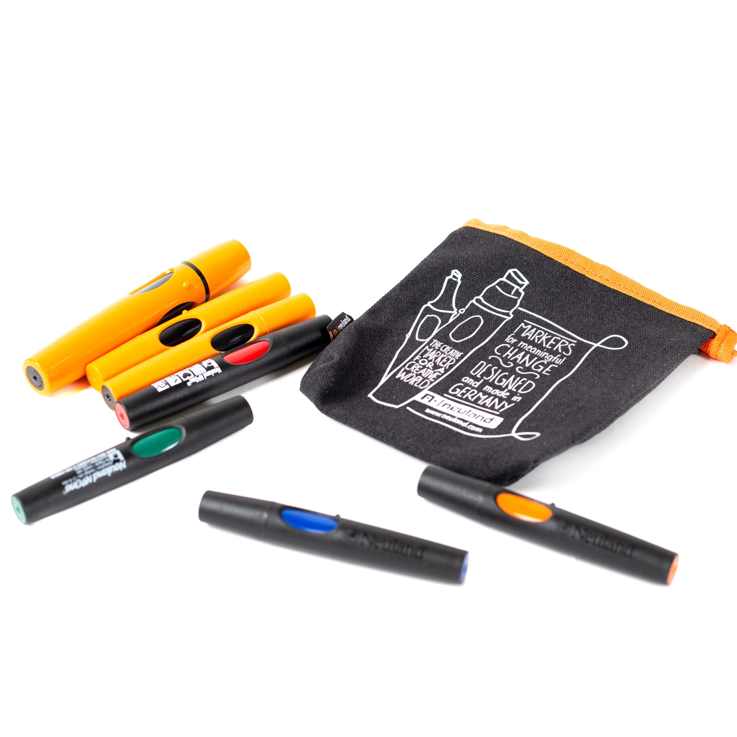 Product image of Meeting leaders mini kit, including outliner and marker pens - sold by Inky Thinking UK as official Neuland reseller