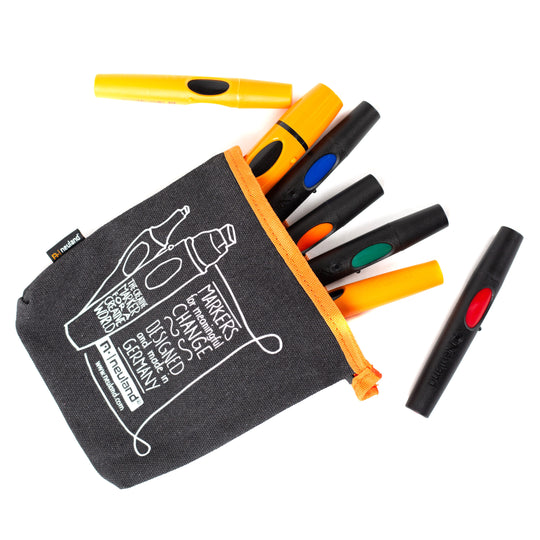 Product image of Meeting leaders mini kit, including outliner and marker pens - sold by Inky Thinking UK as official Neuland reseller