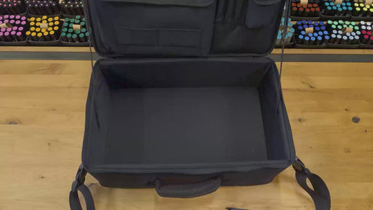 Neuland Novario WorkShop Case ready to be filled with Neuland markers, refills, cards, paper, stickers, scissors and more. Available in the UK via Inky Thinking Shop UK