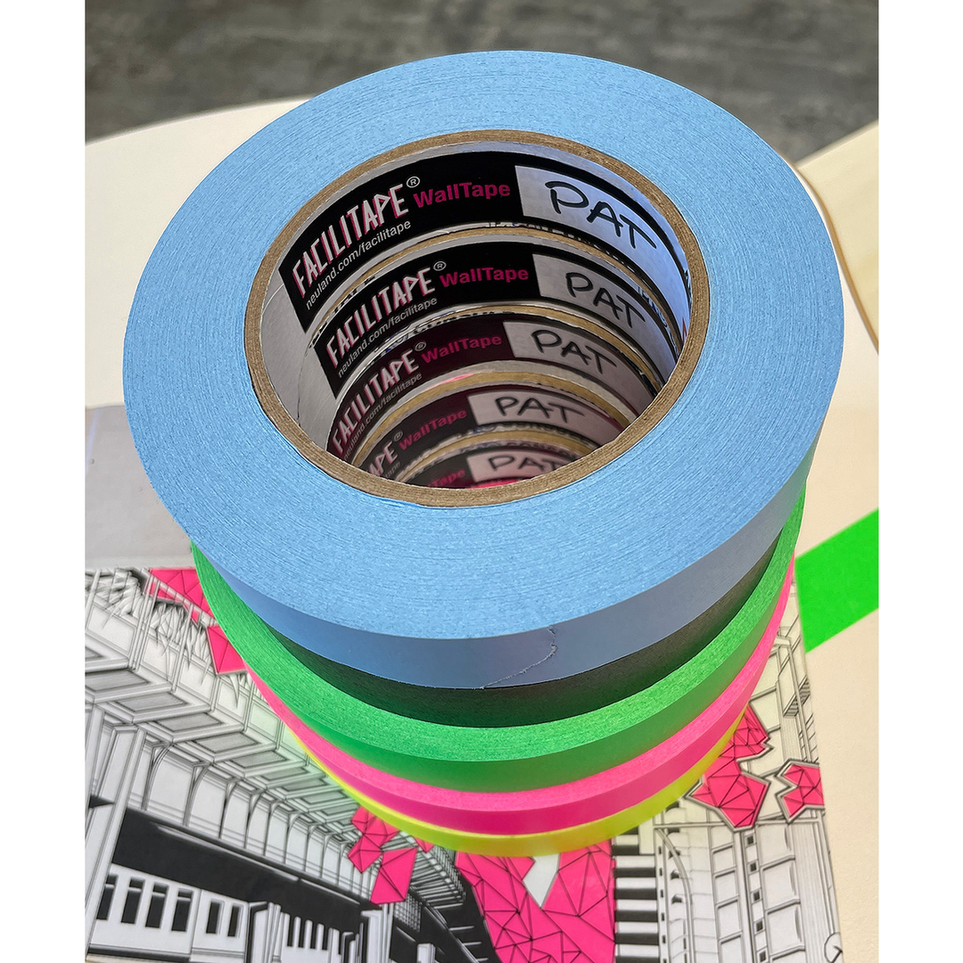 Label name stickers for Neuland Floor Tape. Sold in UK via Inky Thinking GB Shop. Reseller. 